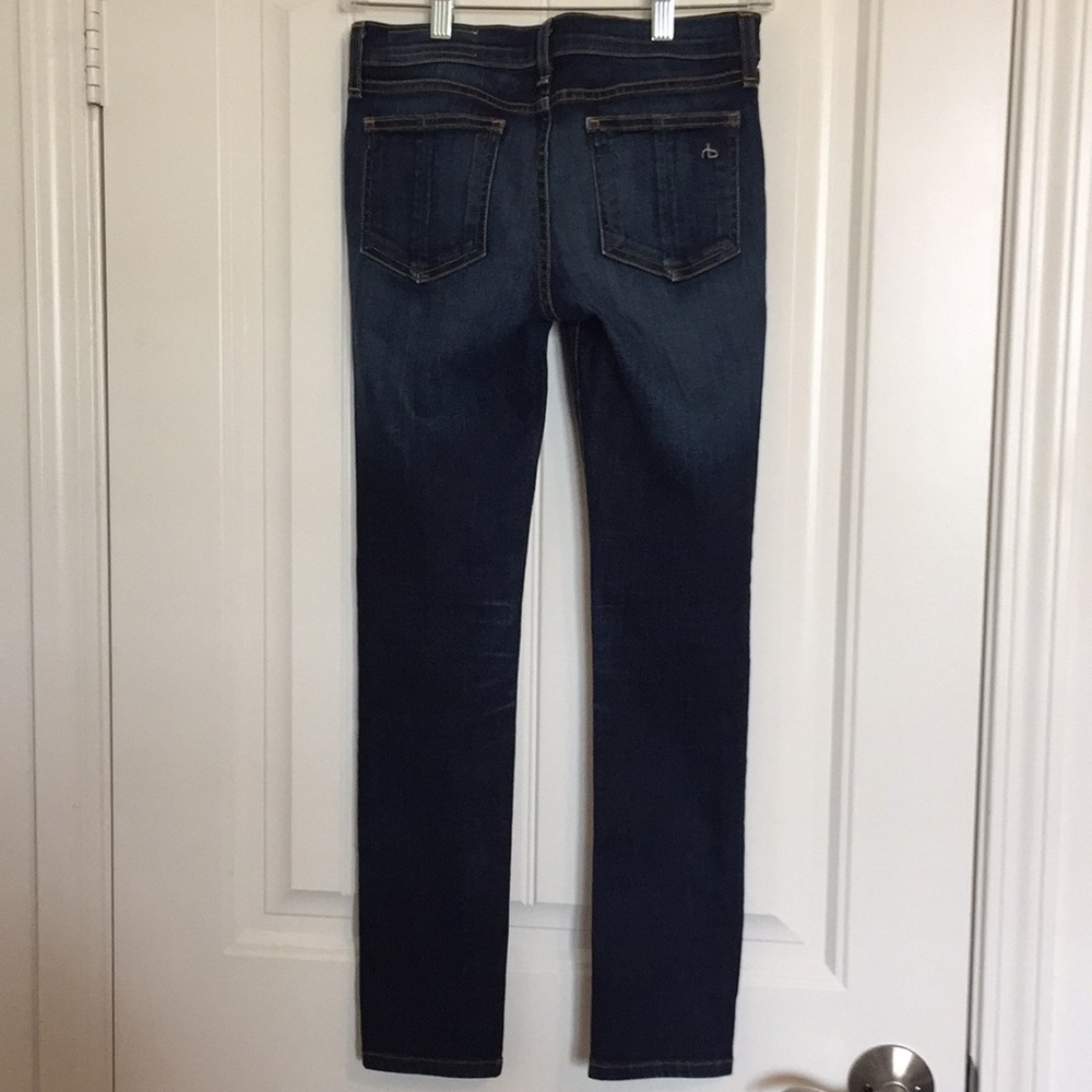 Rag & Bone Dark Wash Skinny Jeans